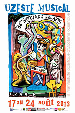Affiche 36 hestejada de las arts